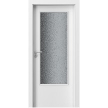 Porta DECOR 3/4 sklo Biela 